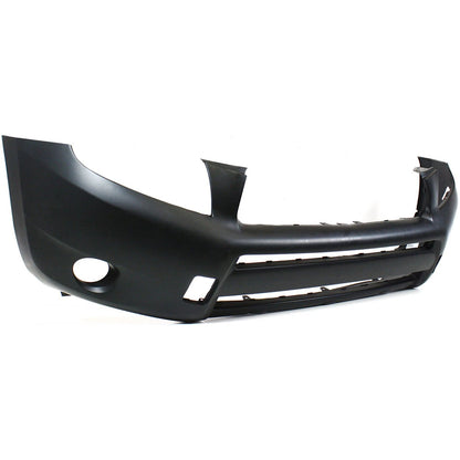 Primed Bumper Cover 5211942955 TO1000319 Replacement For Toyota RAV4 2006 2007 2008 Front Plastic Primed with Fog Light Holes