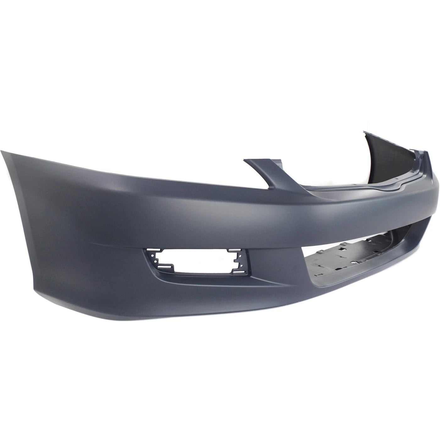 Primed Front Bumper Cover 04711SDNA81ZZ HO1000234 Replacement For Honda Accord 2006 2007 Coupe with Fog Lamp Holes Primed
