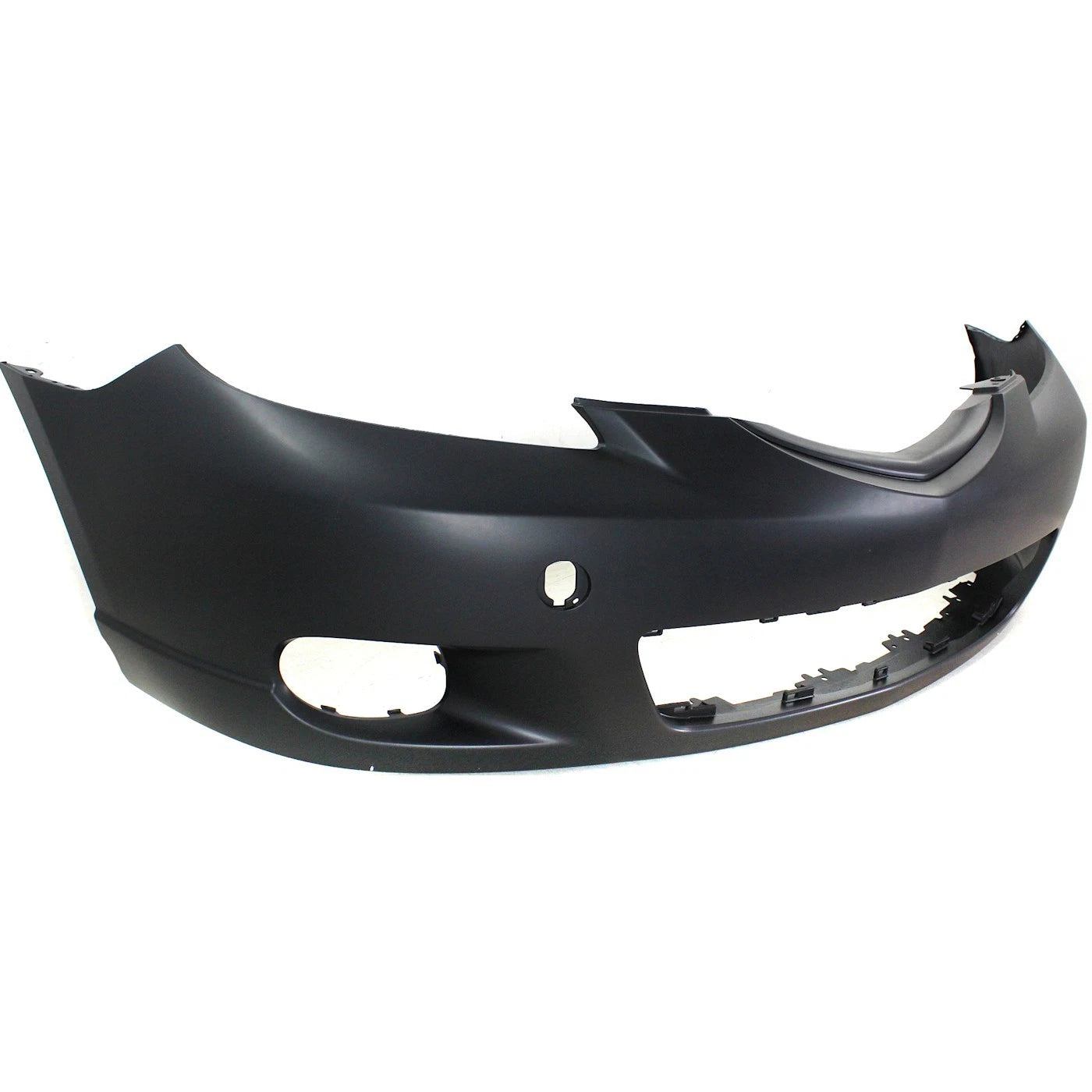 Primed Front Bumper Cover BN8F50031DBB MA1000195 Replacement For Mazda 3 2004 2005 2006 Hatchback with Fog Lamp Holes Primed