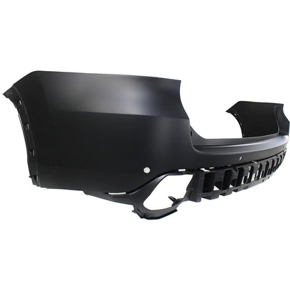 Primed Bumper Cover Fascia Rear Upper 521590E912 TO1114101 Replacement For Toyota Highlander 2014 2015 2016 Primed