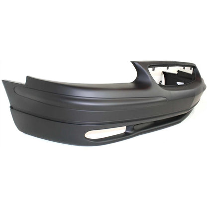 Primed Front Bumper Cover 12369158 GM1000541 Replacement For Buick Regal 1997 1998 1999 2000 2001 2002 2003 2004 with Fog Lamp Holes Primed