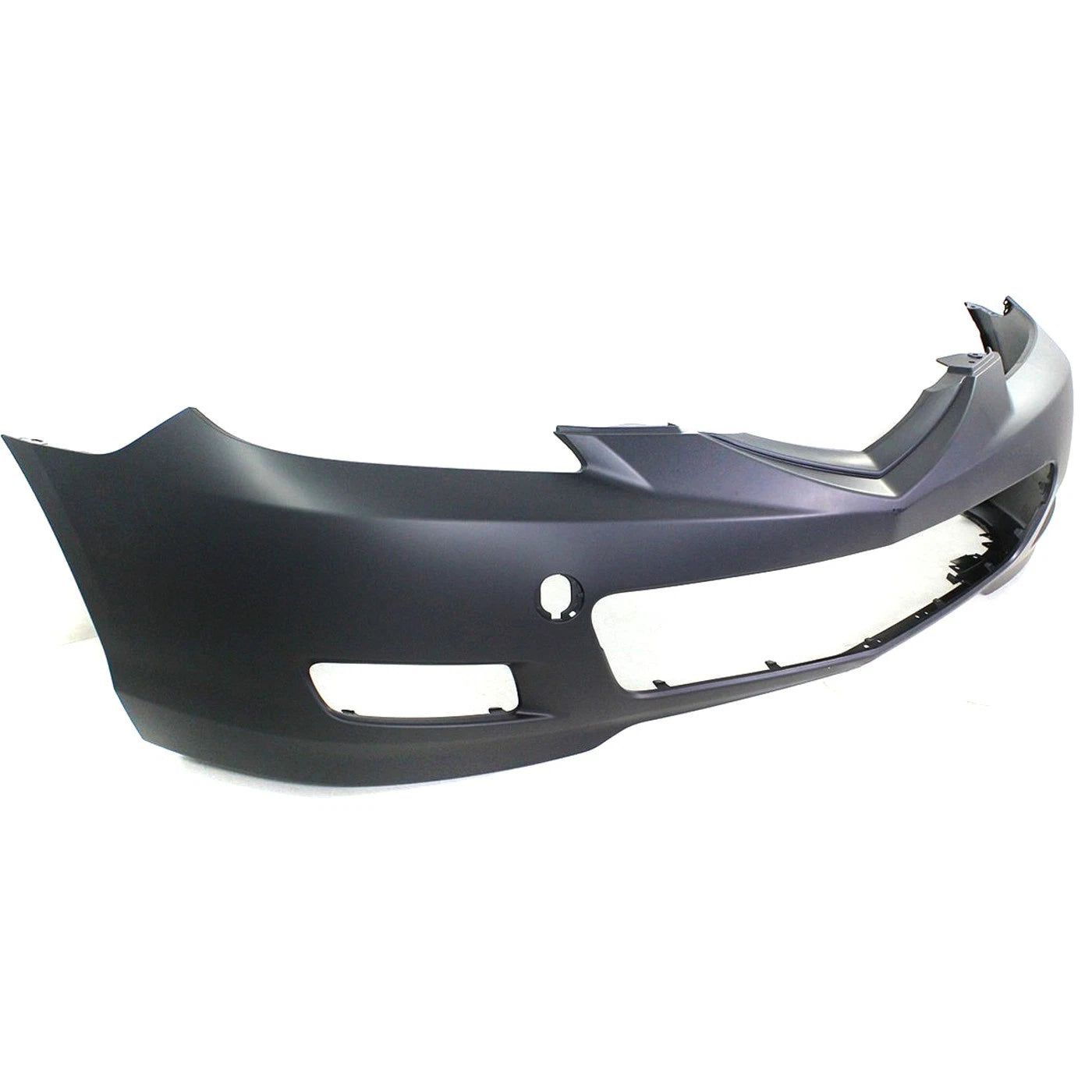 Primed Front Bumper Cover BAP850031DBB MA1000213 Replacement For Mazda 3 2007 2008 2009 Hatchback with Fog Lamp Holes Primed