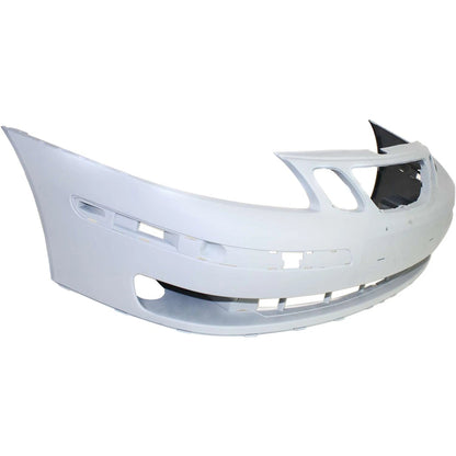 Primed Front Bumper Cover 12797996 32016138 SB1000122 Replacement For Saab 9-3 2003 2004 2005 2006 2007 Primed with Fog Lamp Holes