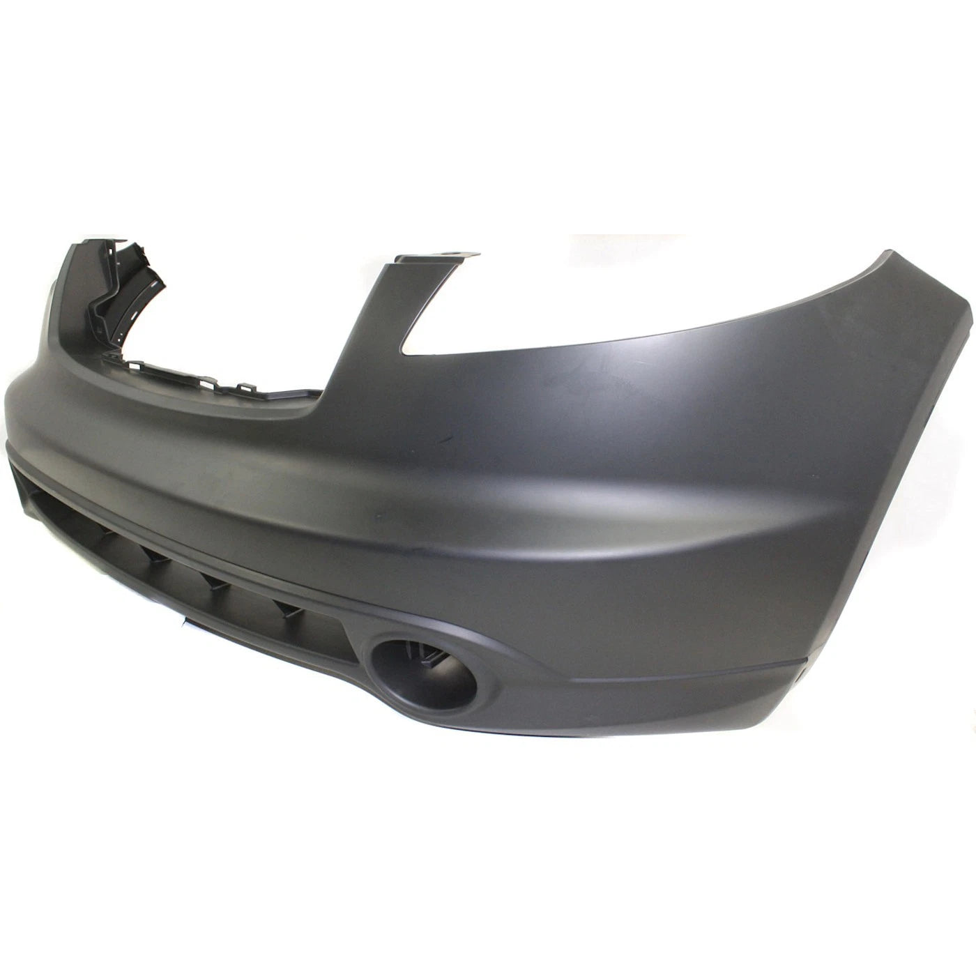 Primed Front Bumper Cover F2M22CG040 IN1000127 Replacement For Infiniti FX35 FX45 2003 2004 2005 with Fog Lamp Holes Primed