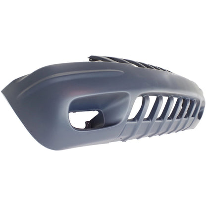 Primed Front Bumper Cover 5012668AA CH1000266 Replacement For Jeep Grand Cherokee 1999 2000 SUV Limited Primed