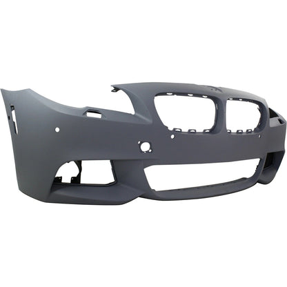 Primed Bumper Cover Fascia Front BM1000256N 51118048672 Replacement For BMW 528i 535i 550i 2011 2012 2013 Sedan Primed