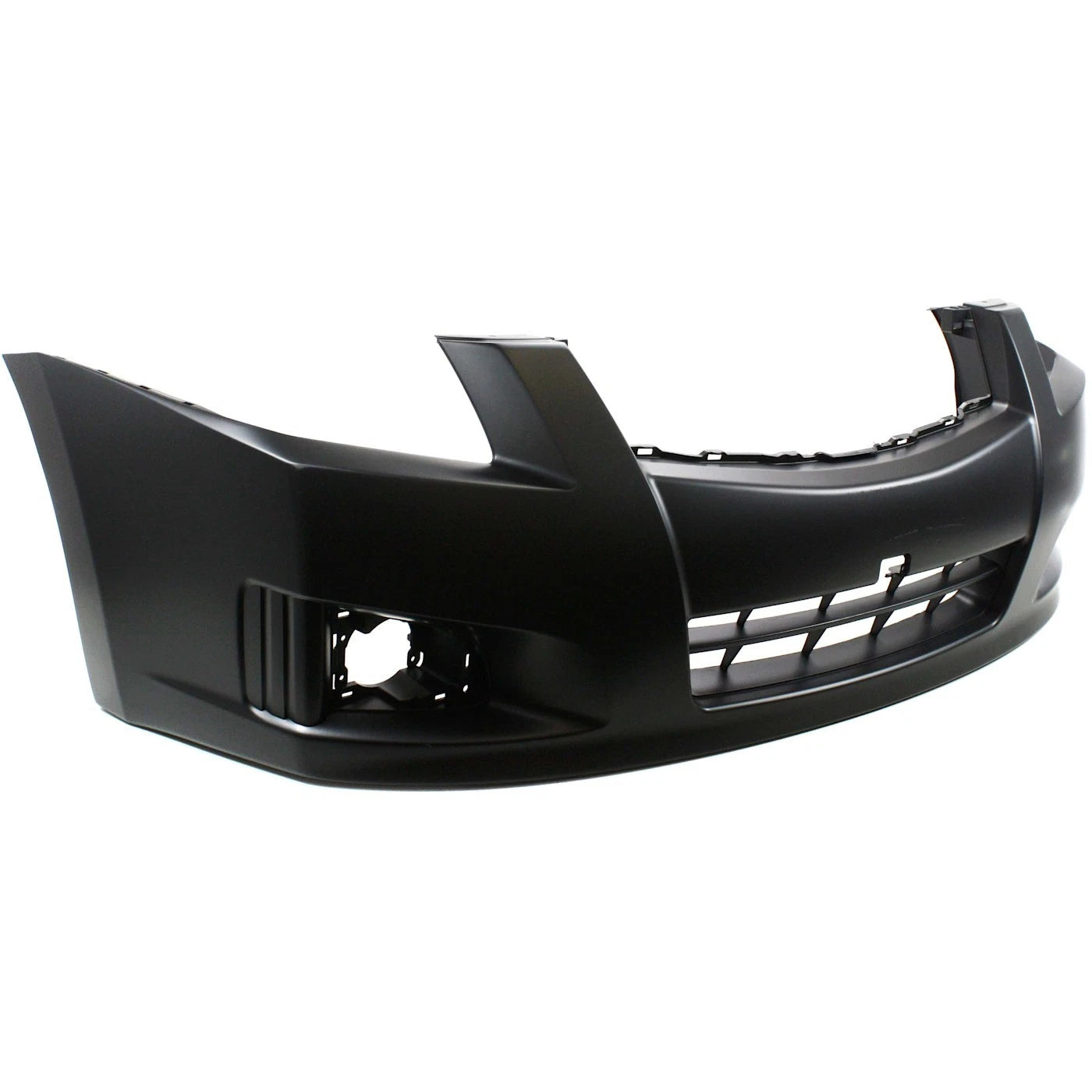 Primed Front Bumper Cover 62022ET80J NI1000262 Replacement For Nissan Sentra 2007 2008 2009 2010 2011 2012 with Fog Lamp Holes Primed