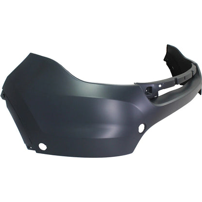 Primed Front Upper Bumper Cover BB5Z17D957BPTM FO1014108 Replacement For Ford Explorer 2011 2012 2013 2014 2015 Primed with Park Assist Holes