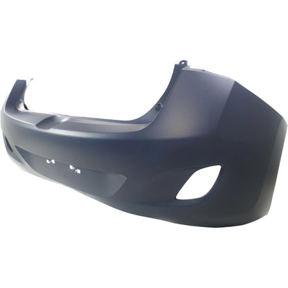 Primed Bumper Cover Fascia Rear HY1100196 86611A5000 Replacement For Hyundai Elantra GT 2013 2014 2015 2016 2017 Primed