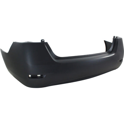Primed Bumper Cover 850223SH0J NI1100292 Replacement For Nissan Sentra 2013 2014 2015 S SL SV Standard Type Rear Primed