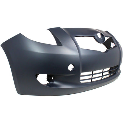 Primed Bumper Cover Fascia 5211952925 TO1000325 Replacement For Toyota Yaris 2007 2008 Hatchback Front