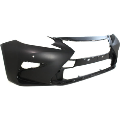 Primed Front Bumper Cover 521193T910 LX1000312 Replacement For Lexus ES350 ES300h 2016 2017 2018 Primed Japan Built