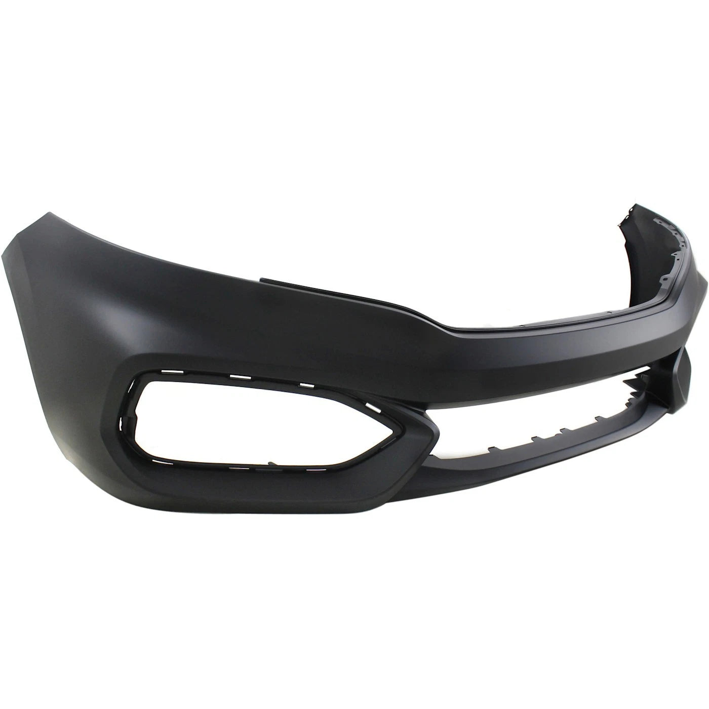 Primed Front Bumper Cover 71101TS8A50ZZ HO1000296 Replacement For Honda Civic Coupe 2014 2015 with Fog Lamp Holes Primed