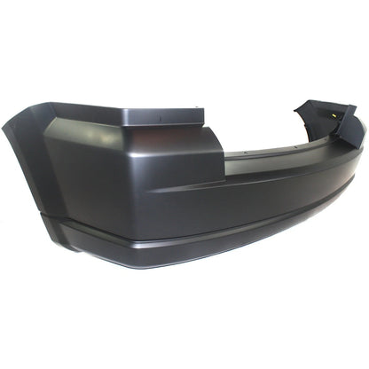Primed Bumper Cover 1AM25TZZAE CH1100866 Replacement For Dodge Caliber 2007 2008 2009 2010 2011 2012 Rear Plastic Primed with Exhaust Hole