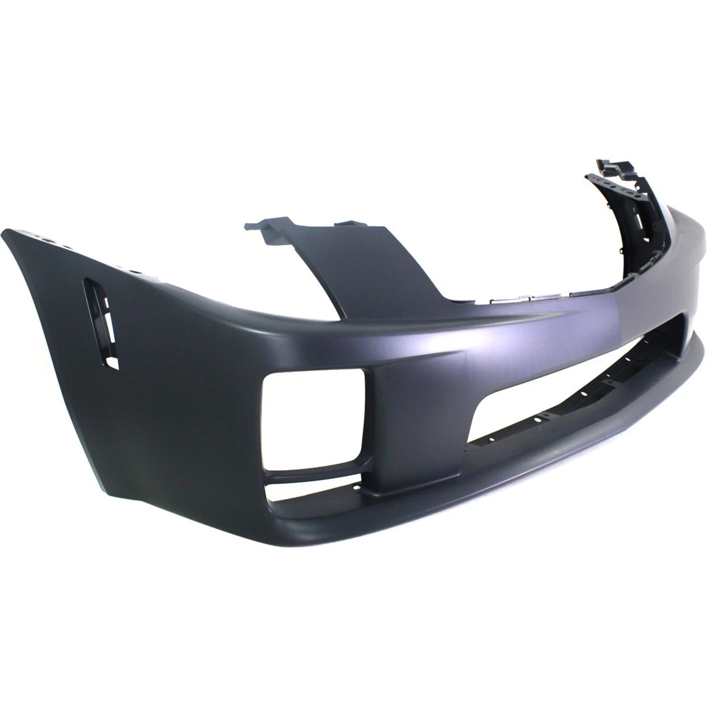 Primed Front Bumper Cover 12335777 GM1000710 Replacement For Cadillac CTS 2004 2005 2006 2007 Primed with Fog Lamp Holes