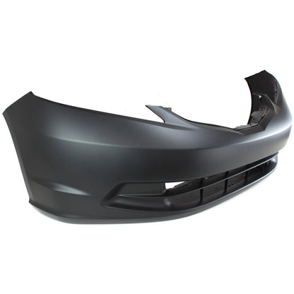 Primed Bumper Cover Fascia Front 04711TK6A80ZZ HO1000265 Replacement For Honda Fit 2009 2010 2011 2012 2013 2014 Primed