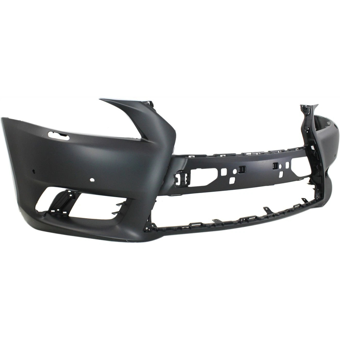 Primed Front Bumper Cover 521195C904 LX1000253 Replacement For Lexus LS460 2013 2014 2015 2016 2017 with Fog Lamp Holes Primed