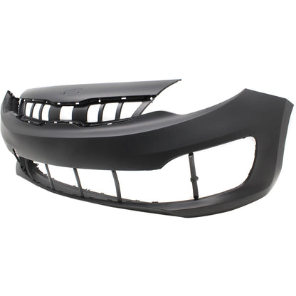 Primed Front Bumper Cover Replacement For Kia Rio Sedan 2016 2017 Primed KI1000177 865111W500