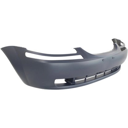 Primed Front Bumper Cover 96542983 GM1000728 Replacement For Chevy Aveo5 2004 2005 2006 2007 2008 Primed with Fog Light Holes