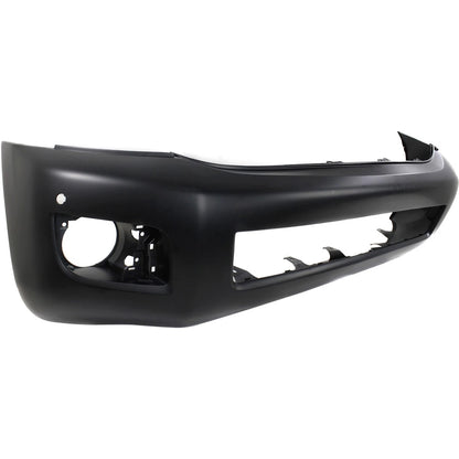 Primed Front Bumper Cover Fascia 521190C949 TO1000421 Replacement For Toyota Sequoia 2015 2016 2017 2018 2019 2020 2021 2022 Primed