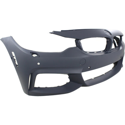 Primed Front Bumper Cover 51118060887 BM1000344 Replacement For BMW 428i 435i 2014 2015 2016 Primed with M Sport Package