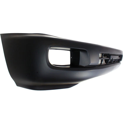 Primed Front Bumper Cover 5211960918 TO1000267 Replacement For Toyota Land Cruiser 2003 2004 2005 2006 2007 with Fog Lamp Holes Primed