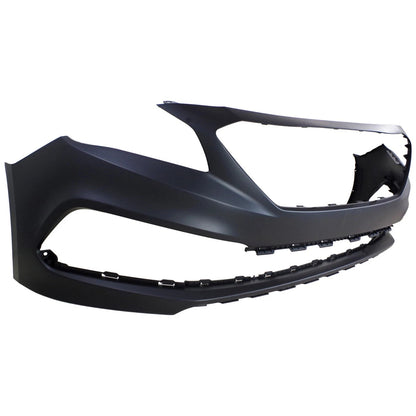 Primed Front Bumper Cover 86511C2300 HY1000211 Replacement For Hyundai Sonata 2015 2016 2017 Replacement For Hyundai Sonata Sport Type 2015 2016 Primed
