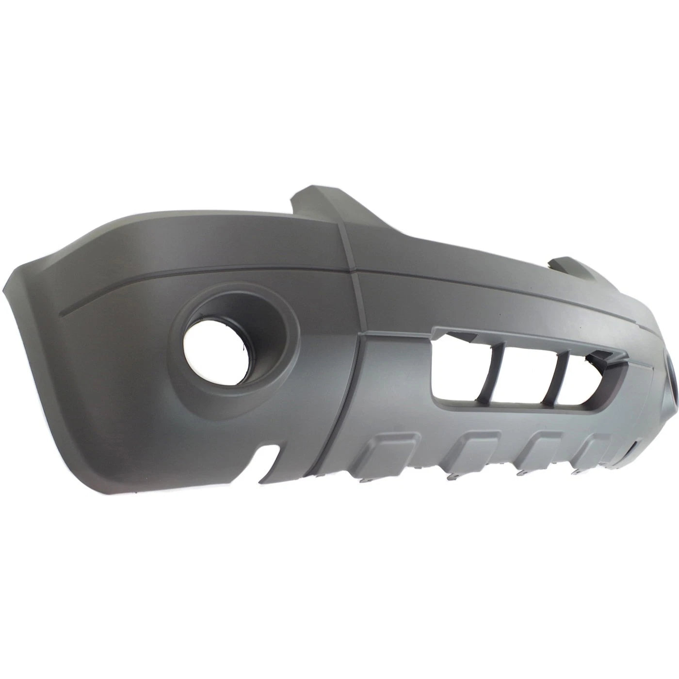 Textured Front Bumper Cover 5L8Z17D957BAA FO1000571 Replacement For Ford Escape 2005 2006 2007 with Fog Lamp Holes Textured