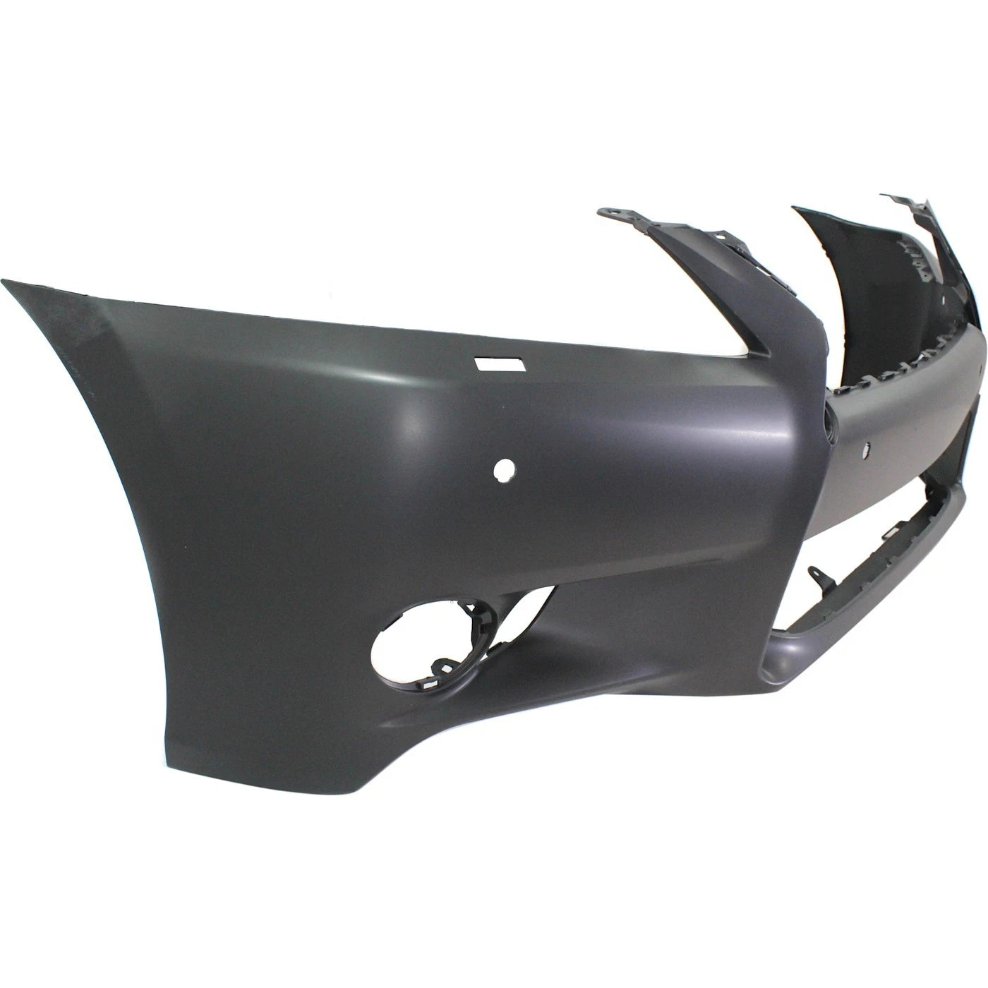 Primed Front Bumper Cover 521193A918 LX1000231 Replacement For Lexus GS350 GS450h 2013 with Fog Lamp Holes Primed