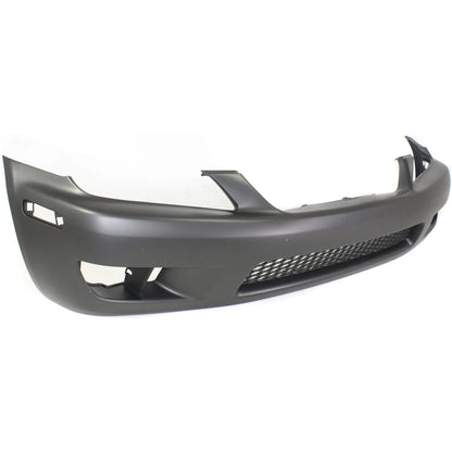 Primed Front Bumper Cover 5211953903 LX1000121 Replacement For Lexus IS300 2001 2002 2003 2004 2005 with Fog Lamp Holes Primed