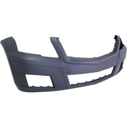 Primed Bumper Cover 2048851425 MB1000331 Replacement For Mercedes Benz GLK350 2010 2011 2012 Front Primed Plastic with Fog Light Holes