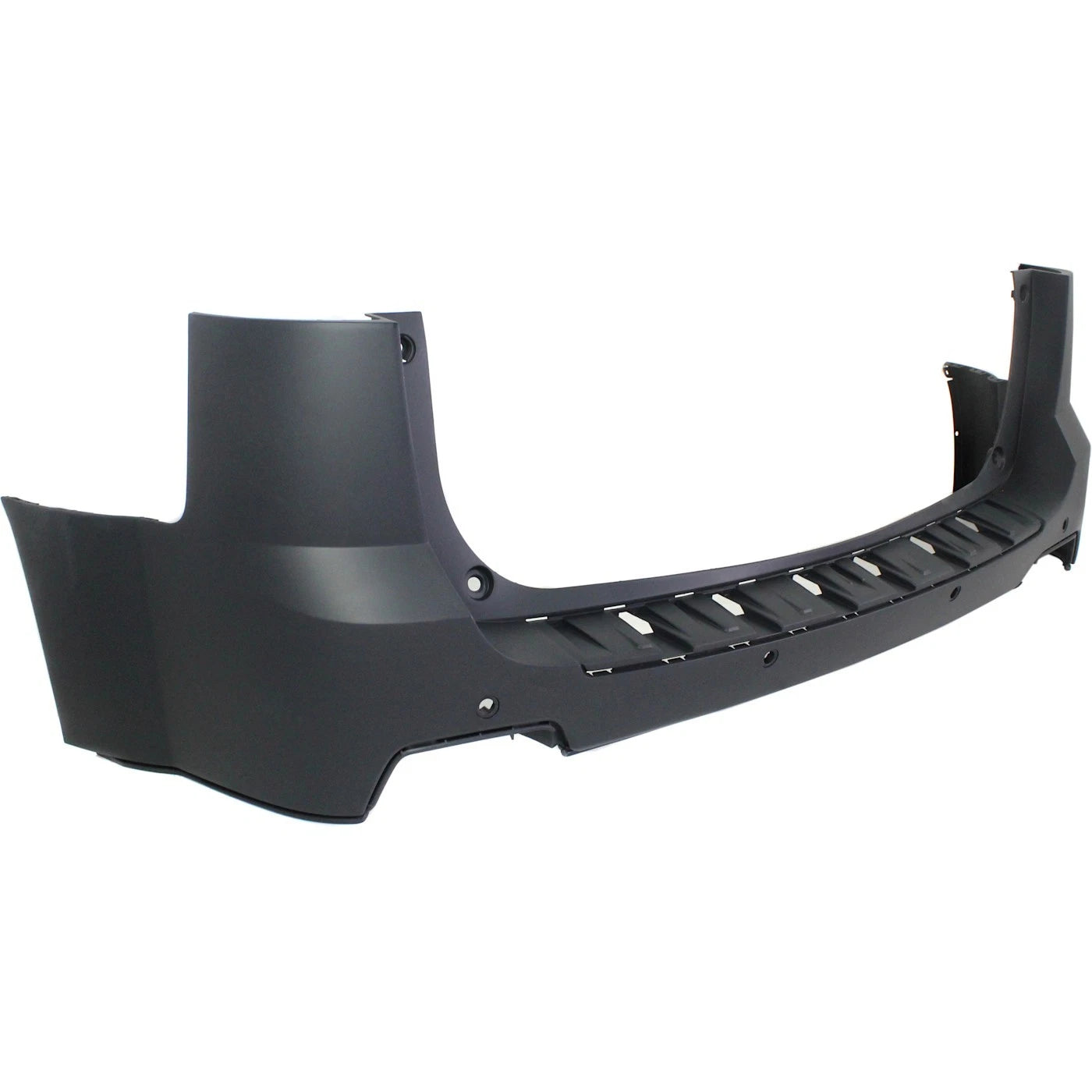 Primed Bumper Cover 23196406 GM1100863 Replacement For GMC Terrain 2010 2011 2012 2013 2014 2015 With Park Sensor Holes Rear Primed