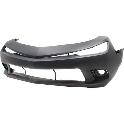 Primed Bumper Cover Fascia Front 22997721 GM1000964 Replacement For Chevy Camaro 2014 2015 Primed