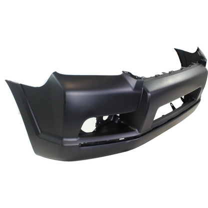 Primed Front Bumper Cover 5211935906 5211935909 TO1000364 Replacement For Toyota 4Runner 2010 2011 2012 2013 Limited Model With Chrome Trim Primed