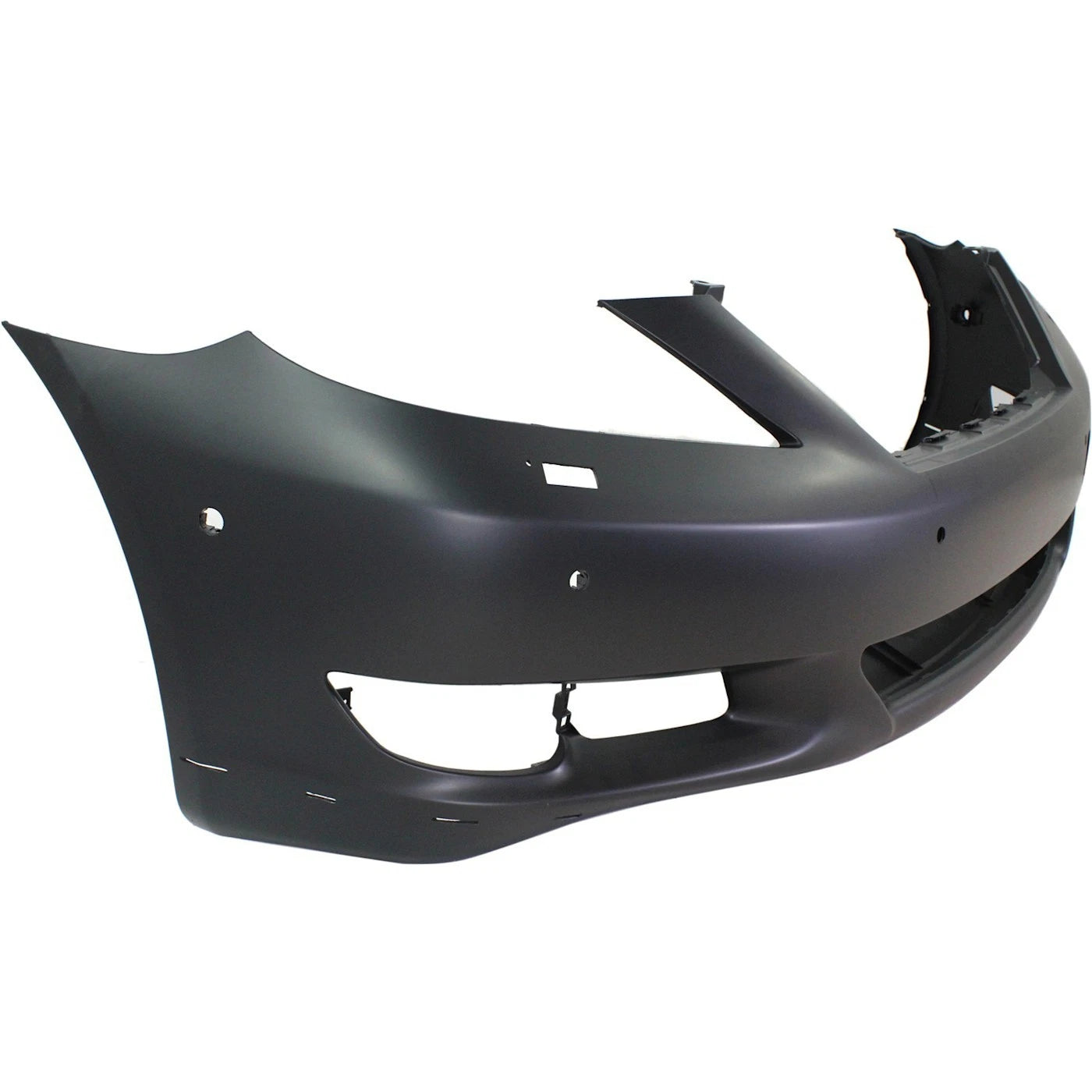 Primed Front Bumper Cover 521195A915 LX1000201 Replacement For Lexus LS460 2010 2011 2012 Base L Primed With Fog Lamp Holes