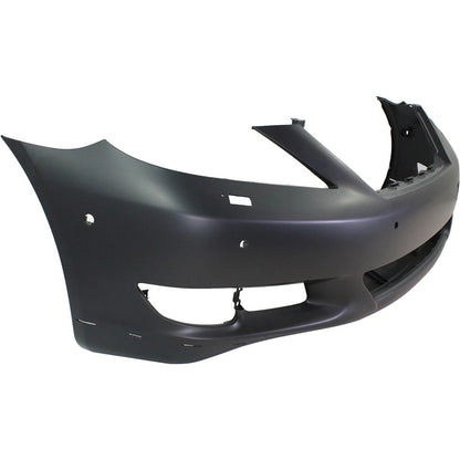 Primed Front Bumper Cover 521195A915 LX1000201 Replacement For Lexus LS460 2010 2011 2012 Base L Primed With Fog Lamp Holes