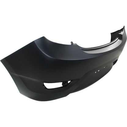 Primed Bumper Cover Fascia Rear HY1100183 866111R200 Replacement For Hyundai Accent 2012 2013 2014 2015 2016 2017 Primed