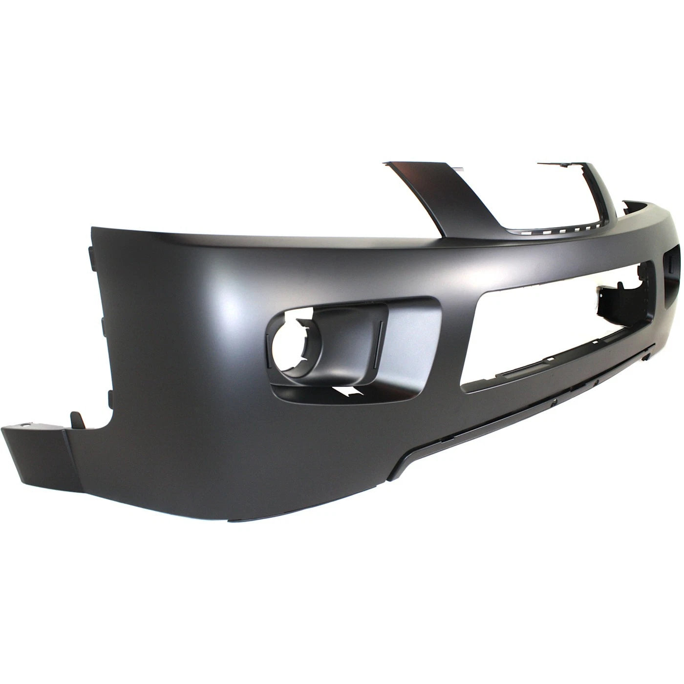 Primed Front Upper Bumper Cover 15793219 GM1014100 Replacement For Saturn Vue 2006 2007 with Fog Lamp Holes Primed