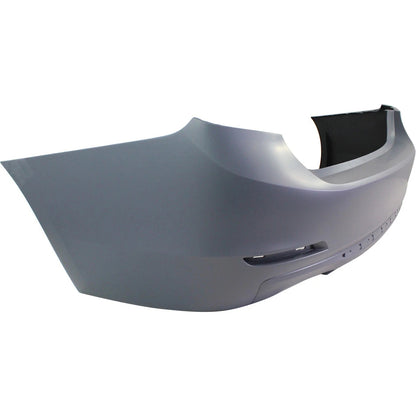 Primed Rear Bumper Cover 51127312731 BM1100241 Replacement For BMW 328i 2012 2013 2014 2015 Sedan Primed with Tow Hook Hole