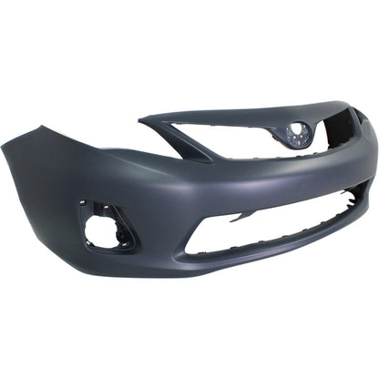 Primed Bumper Cover Fascia Front 5211912963 TO1000380 Replacement For Toyota Corolla 2011 2012 2013 Primed