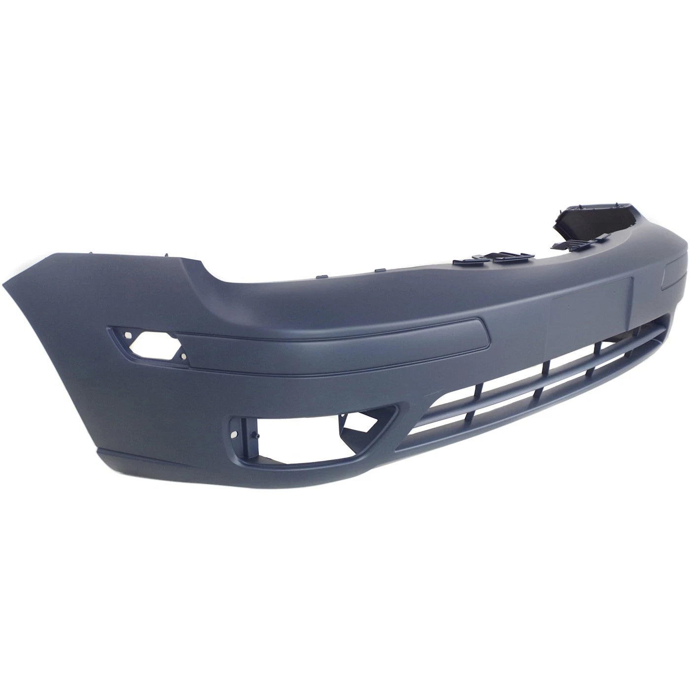 Primed Front Bumper Cover 6S4Z17D957DA FO1000572 Replacement For Ford Focus 2005 2006 2007 with Fog Lamp Holes Primed