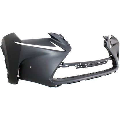 Primed Front Bumper Cover 5211978912 LX1000301 Replacement For Lexus NX200t 2015 2016 2017 Primed with Parking Aid Sensor Holes
