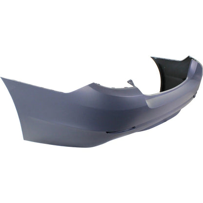 Primed Bumper Cover 51127238529 BM1100244 Replacement For BMW 535i 2011 2012 2013 Rear Primed With Tow Hook Hole