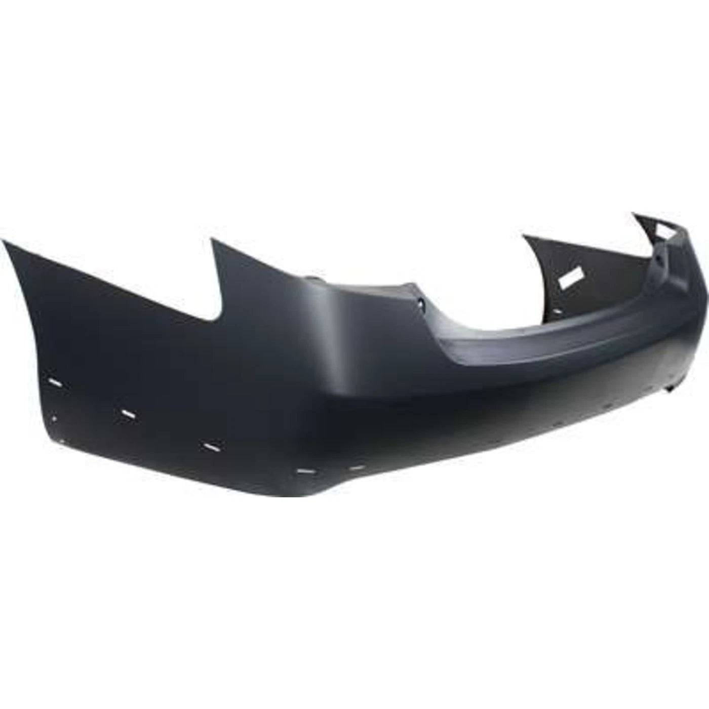 Primed Bumper Cover 5215906951 TO1100246 Replacement For Toyota Camry 2007 2008 2009 2010 2011 Rear Primed With Dual Exhaust Holes