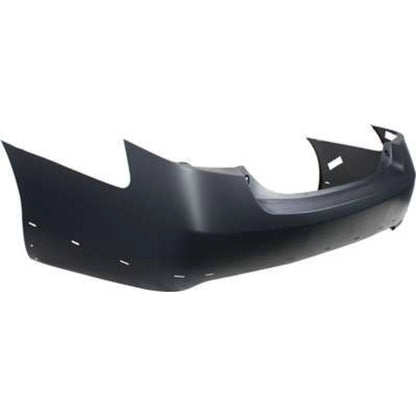 Primed Bumper Cover 5215906951 TO1100246 Replacement For Toyota Camry 2007 2008 2009 2010 2011 Rear Primed With Dual Exhaust Holes