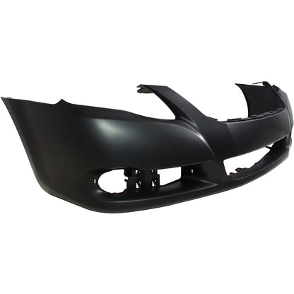 Primed Front Bumper Cover 5211907904 TO1000340 Replacement For Toyota Avalon 2008 2009 2010 with Fog Lamp Holes Primed