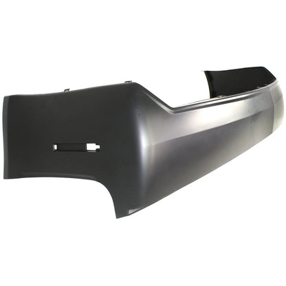 Primed Bumper Cover 15896232 GM1100813 Replacement For Cadillac CTS 2008 2009 2010 2011 2012 2013 with Tow Hook Hole Rear Plastic Primed