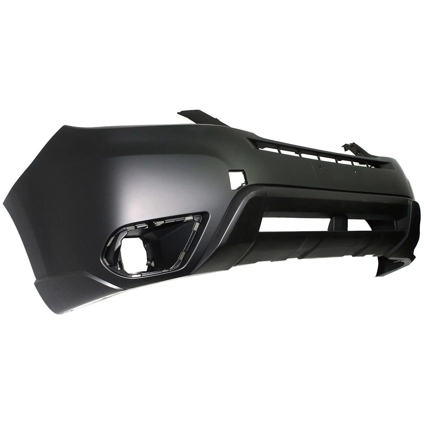 Primed Front Bumper Cover 57704SG001 SU1000173 Replacement For Subaru Forester 2014 2015 2016 with Fog Lamp Holes Primed