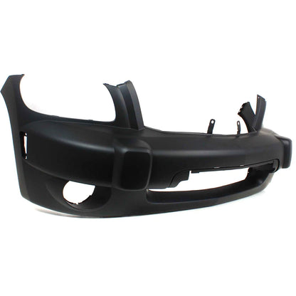 Primed Front Bumper Cover 15269707 GM1000776 Replacement For Chevy HHR 2006 2007 2008 2009 2010 2011 with Fog Lamp Holes Primed