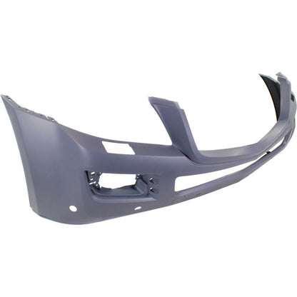 Primed Front Bumper Cover 16488553259999 MB1000253 Replacement For Mercedes Benz GL450 2007 2008 2009 2010 2011 2012 with Curve Light Primed